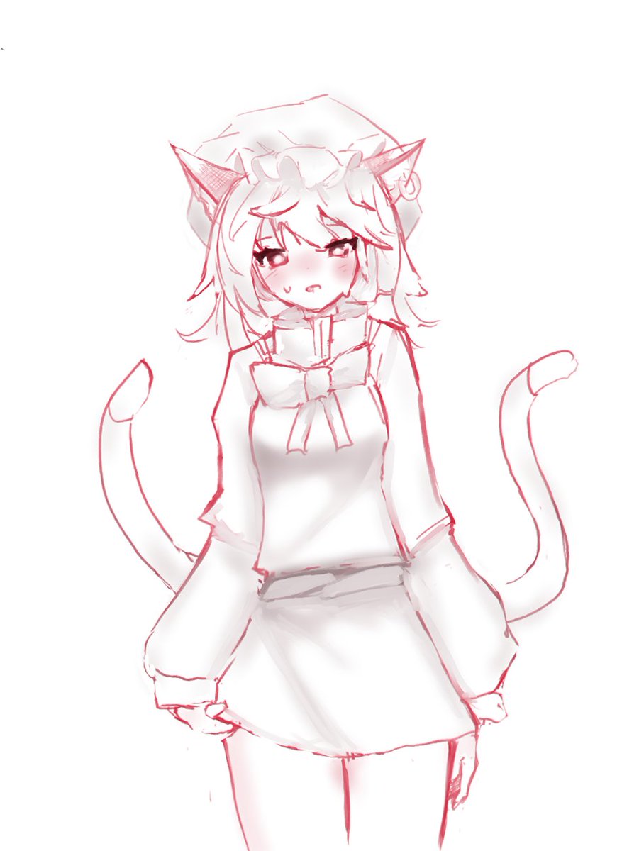 kottkas's tweet image. A quick Chen sketch
#東方Project  #東方