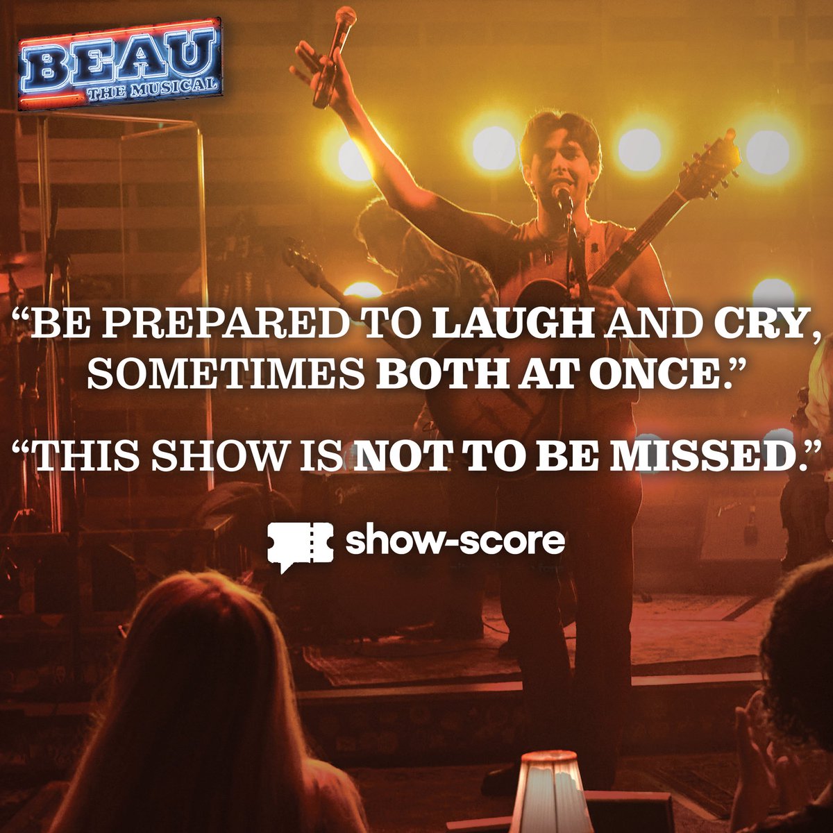 SHOWSCORE hath spoken. See you at <a href="/BeauMusical/">Beau the Musical</a>!