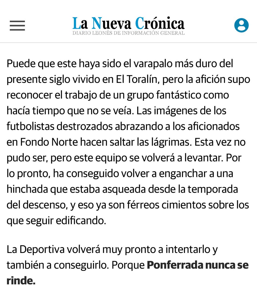 Javifdez_1's tweet photo. Siempre me han dicho que disfrute a tope las alegrías porque son más escasas que las tristezas. Cuánta razón. Hoy ha tocado sufrir uno de los golpes más duros. Duele por la afición y por un grupo que lo merecía como nadie. Pero la Deportiva siempre vuelve

https://t.co/HXh7nFChVH https://t.co/oGe6LQZN7m