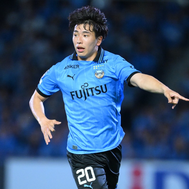 川崎フロンターレ 山田新 オートグラフ 川崎フロンターレ 山田新 オートグラフ