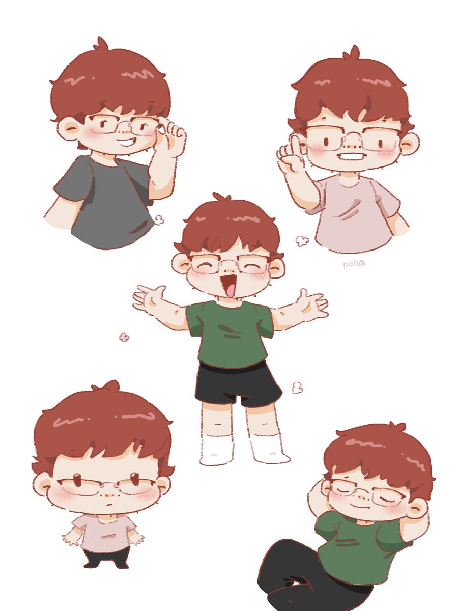 poll_eee's tweet image. nerdge! ☝️🤓
#sapnapfanart #sapnap