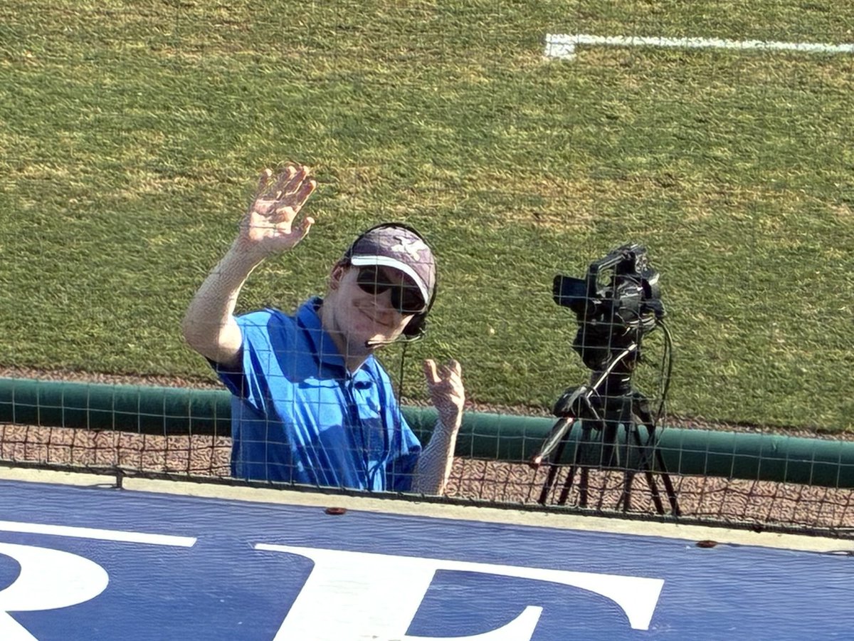 RedRacer's tweet photo. Belated Father’s Day trip to see the Birds after my game last week got rained out!  Thanks to my boy @JohnKMich! @Pelicanbaseball https://t.co/D09taL3G0M