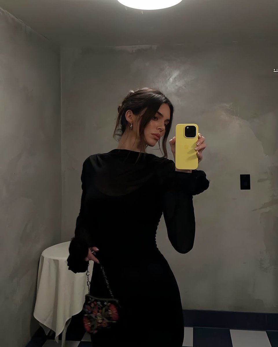 this kendall jenner mirror selfie.