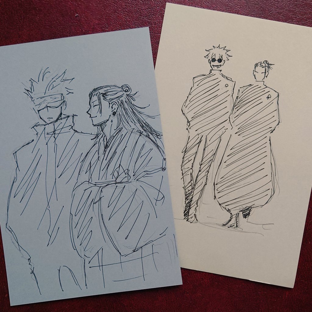 出発前らくがき✍️