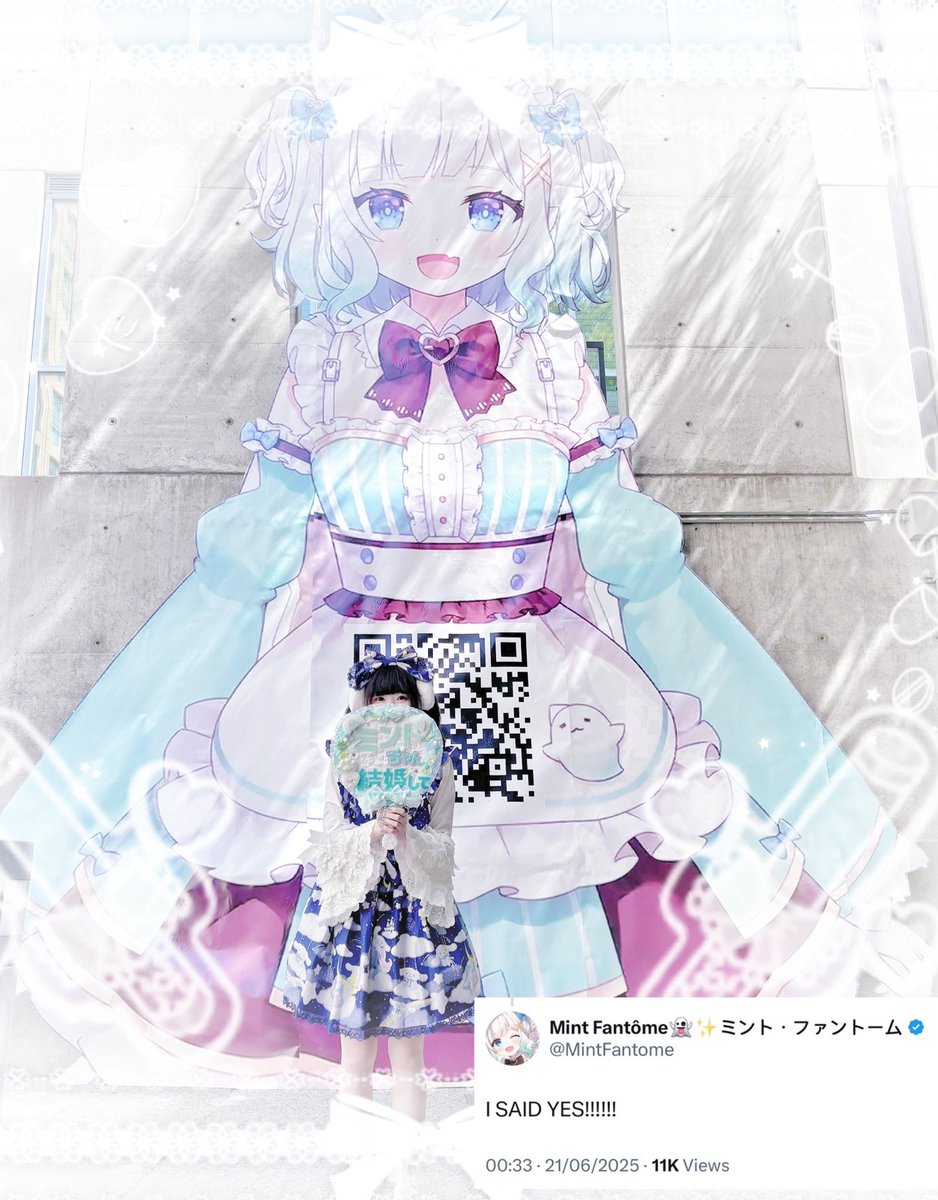 Balabababa0712's tweet image. ——☆˖  ํ世界で一番かわいい࿔°‧★——
Hey I love Mint Fantôme!