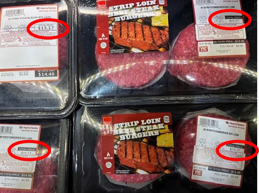 When Harris Teeter hires a Lutheran to work the meat counter. Dude is out of control.