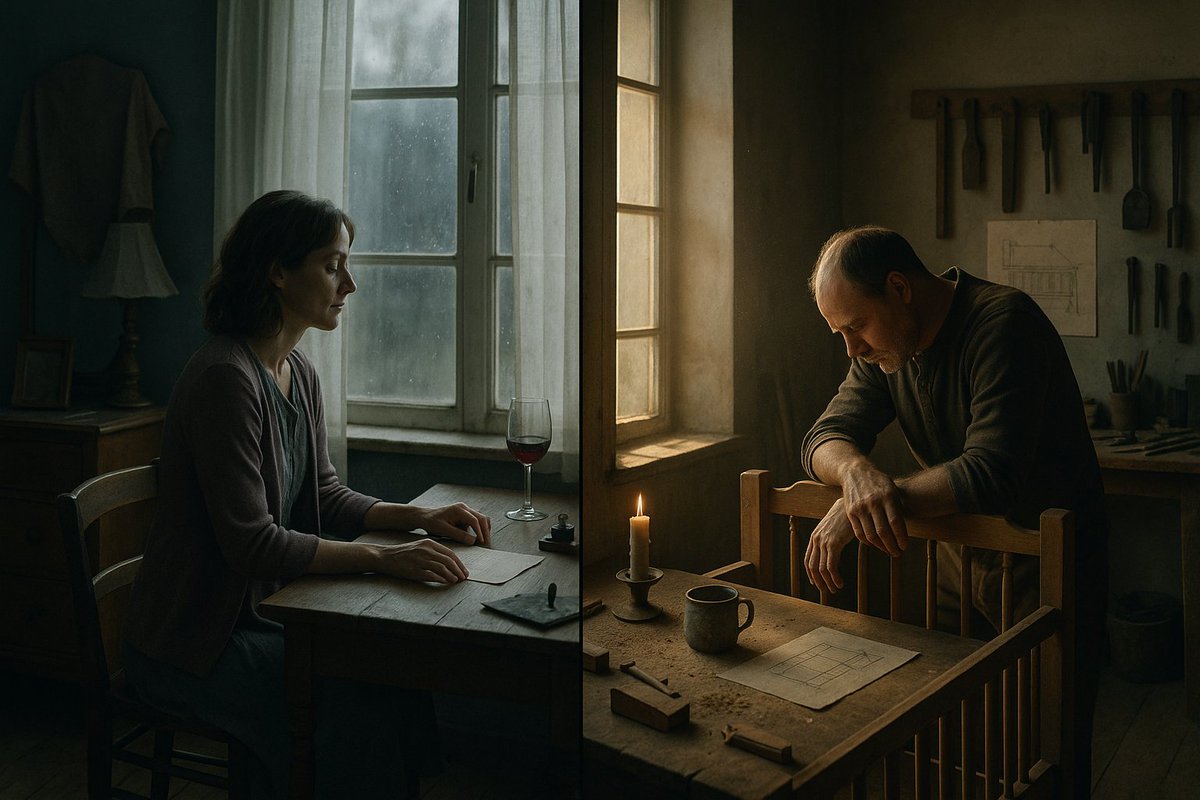 Ag535109M's tweet image. ACT I – Where It Begins
Silence. Mirrors. Memory.
The descent starts here.

My screenplay &quot;Meeting Your Final Version&quot;

Now on OpenScreenplay &amp;amp; Stage 32.
#Screenwriting #FilmTwitter #OpenScreenplay #Stage32