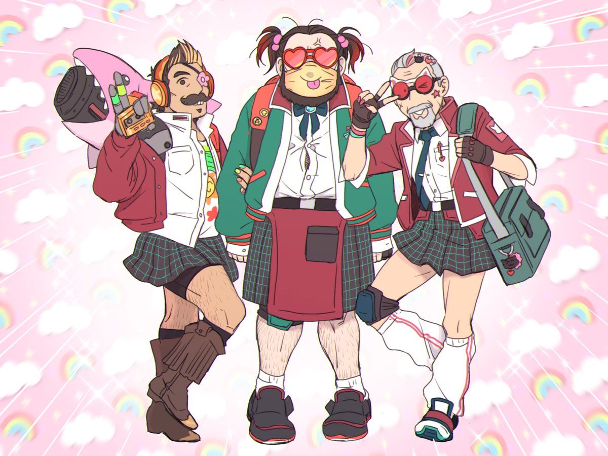 tun_jilu's tweet photo. 今なら中年ギャル学園も許される！？！？ https://t.co/2izITw0Jtq