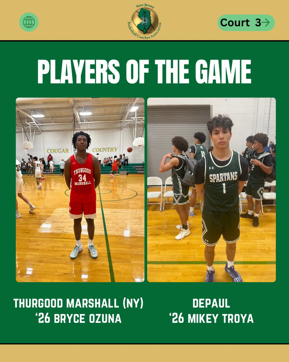 New Jersey Basketball Coaches Association (@njbca_official) on Twitter photo Player of the Game for Day 2 5pm games! #NJBCA #JerseyLive <a href="/Westfieldbball/">Westfield Blue Devil Basketball</a> <a href="/TMAPantherPride/">TMA Basketball</a> <a href="/depaulcatholic/">DePaul Catholic HS</a> Player of the Game for Day 2 5pm games! #NJBCA #JerseyLive <a href="/Westfieldbball/">Westfield Blue Devil Basketball</a> <a href="/TMAPantherPride/">TMA Basketball</a> <a href="/depaulcatholic/">DePaul Catholic HS</a>