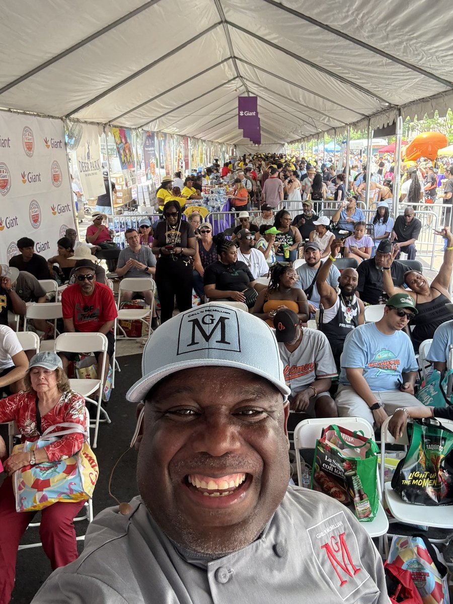 MarkMcMillian29's tweet image. Day one in the books and I had a blast cooking and showcasing my BBQ sauce and spices at the @BBQinDC stay tuned for more footage. #GrillnMcMillian #MightyMouse #BBQINDC #FlyEaglesfly