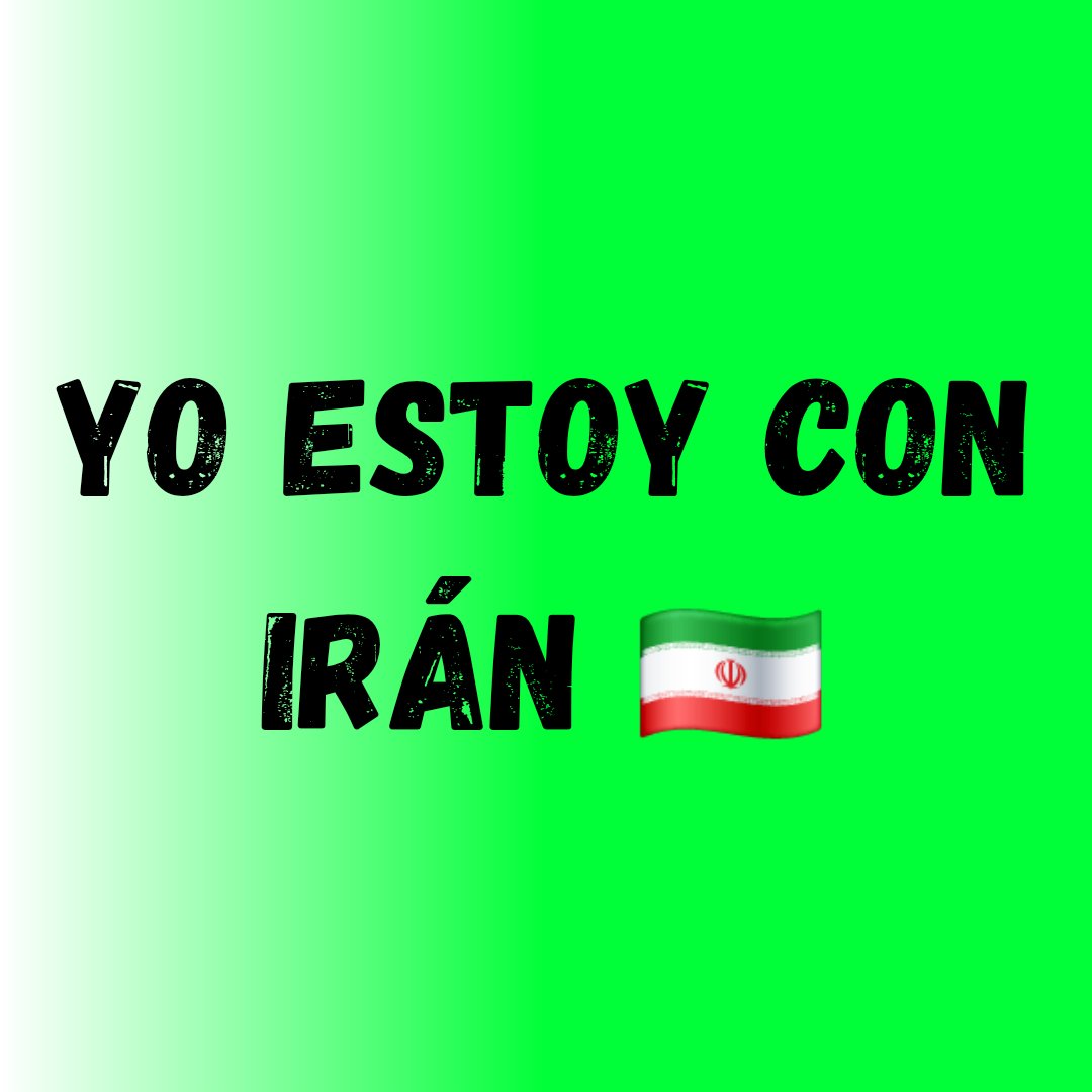 X me ha bloqueado, PERO HE VUELTO. 

VIVA IRÁN!!!