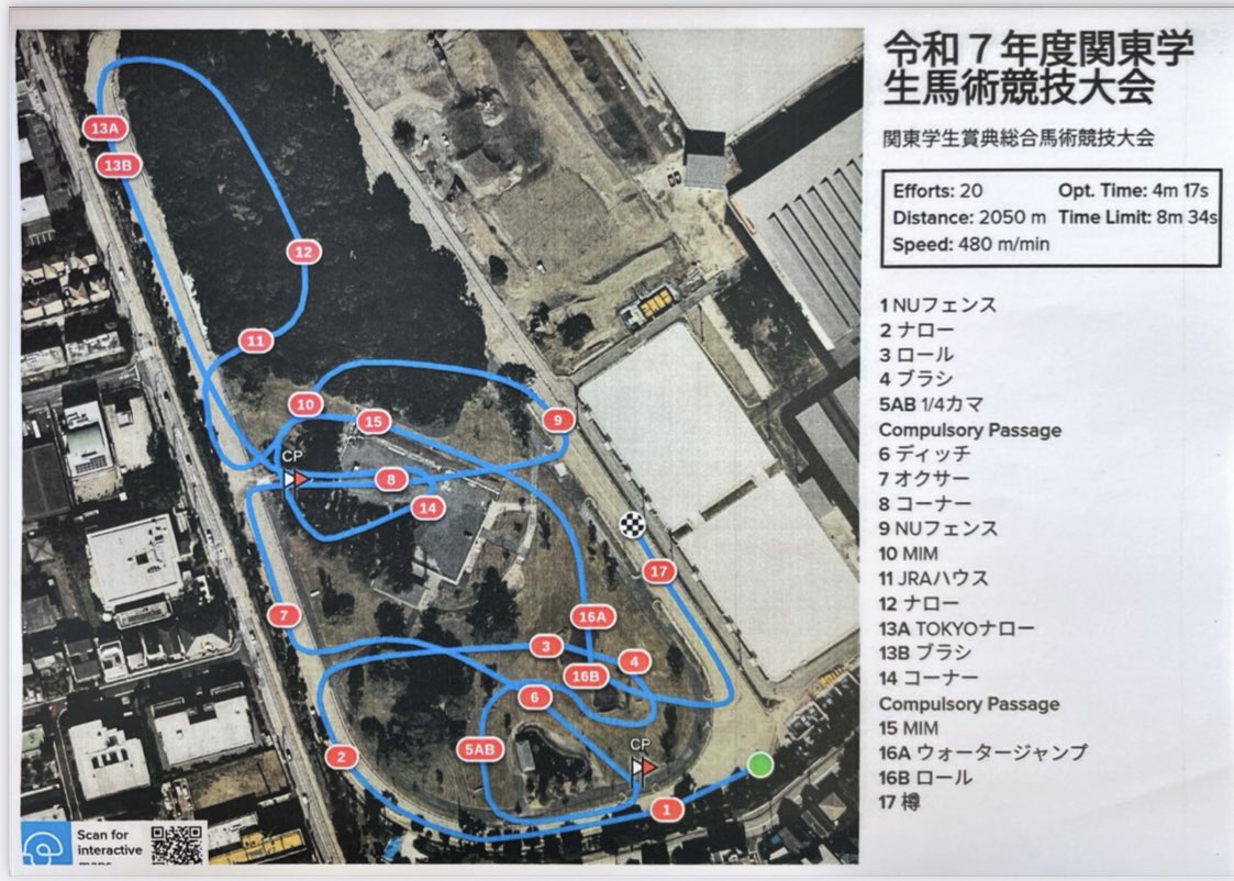 kantou_uma's tweet photo. こちらクロスカントリー競技の経路図となっております。観戦可能エリアは限られていますのでご注意ください。
#関東学生馬術競技大会 https://t.co/ySroOgkfpz