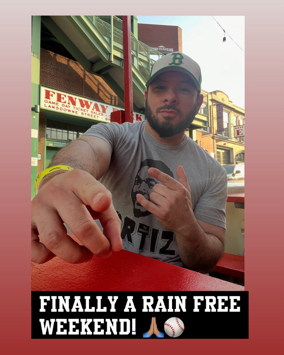 mikey2gunzz's tweet image. Sox may have lost but finally happy to have a rain free weekend! ☀️ #OurBleepinCity