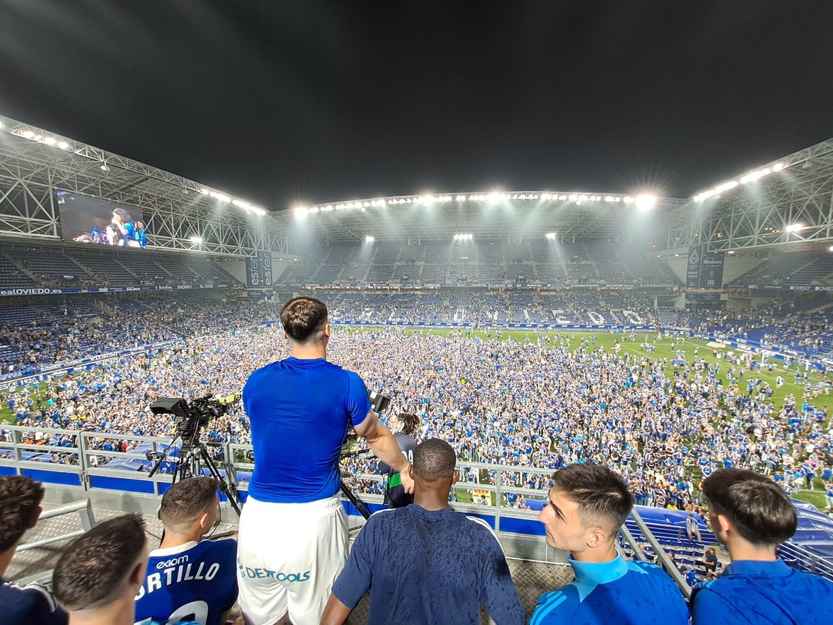 🙋🏻‍♂️Felicidades <a href="/RealOviedo/">Real Oviedo</a> 💙💙💙