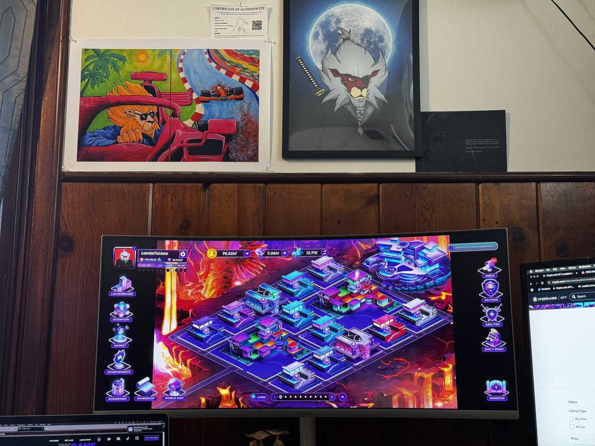 Shout out to <a href="/LoadedLions_CDC/">Loaded Lions</a> for the roar to the finish line 10/10 print!! No better project or community exists!!! 

#LoadedLions #crofam #FFTB #cro