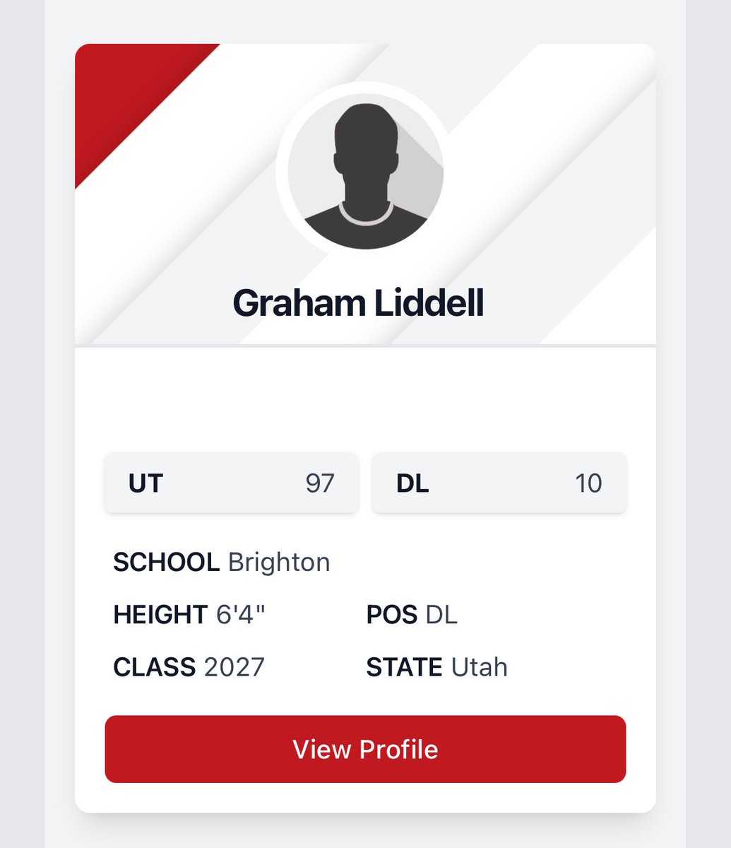 Graham Liddell (@grahamliddell55) on Twitter photo Happy to be ranked the 10th d lineman in the 2027 class more to come! <a href="/SuteraCasey/">Casey Sutera</a> <a href="/MasonBrink58/">Mason Brinkman</a> <a href="/PrepRedzoneUT/">Prep Redzone Utah</a> <a href="/Andy_Pham1/">Andy</a> <a href="/BlairAngulo/">Blair Angulo</a> <a href="/BrandonHuffman/">Brandon Huffman</a> <a href="/cowstown/">James Cowser</a> <a href="/RyanFracPU/">Ryan Fraccaroli</a> <a href="/CoachRoderick/">Aaron Roderick</a> <a href="/CoachNolanGivan/">Nolan Givan</a> <a href="/coachmikebrunk/">Michael Brunk</a> <a href="/Coach_Sutt/">Tyler Sutton</a> <a href="/CoachDaft/">Kevin Daft</a> Happy to be ranked the 10th d lineman in the 2027 class more to come! <a href="/SuteraCasey/">Casey Sutera</a> <a href="/MasonBrink58/">Mason Brinkman</a> <a href="/PrepRedzoneUT/">Prep Redzone Utah</a> <a href="/Andy_Pham1/">Andy</a> <a href="/BlairAngulo/">Blair Angulo</a> <a href="/BrandonHuffman/">Brandon Huffman</a> <a href="/cowstown/">James Cowser</a> <a href="/RyanFracPU/">Ryan Fraccaroli</a> <a href="/CoachRoderick/">Aaron Roderick</a> <a href="/CoachNolanGivan/">Nolan Givan</a> <a href="/coachmikebrunk/">Michael Brunk</a> <a href="/Coach_Sutt/">Tyler Sutton</a> <a href="/CoachDaft/">Kevin Daft</a>