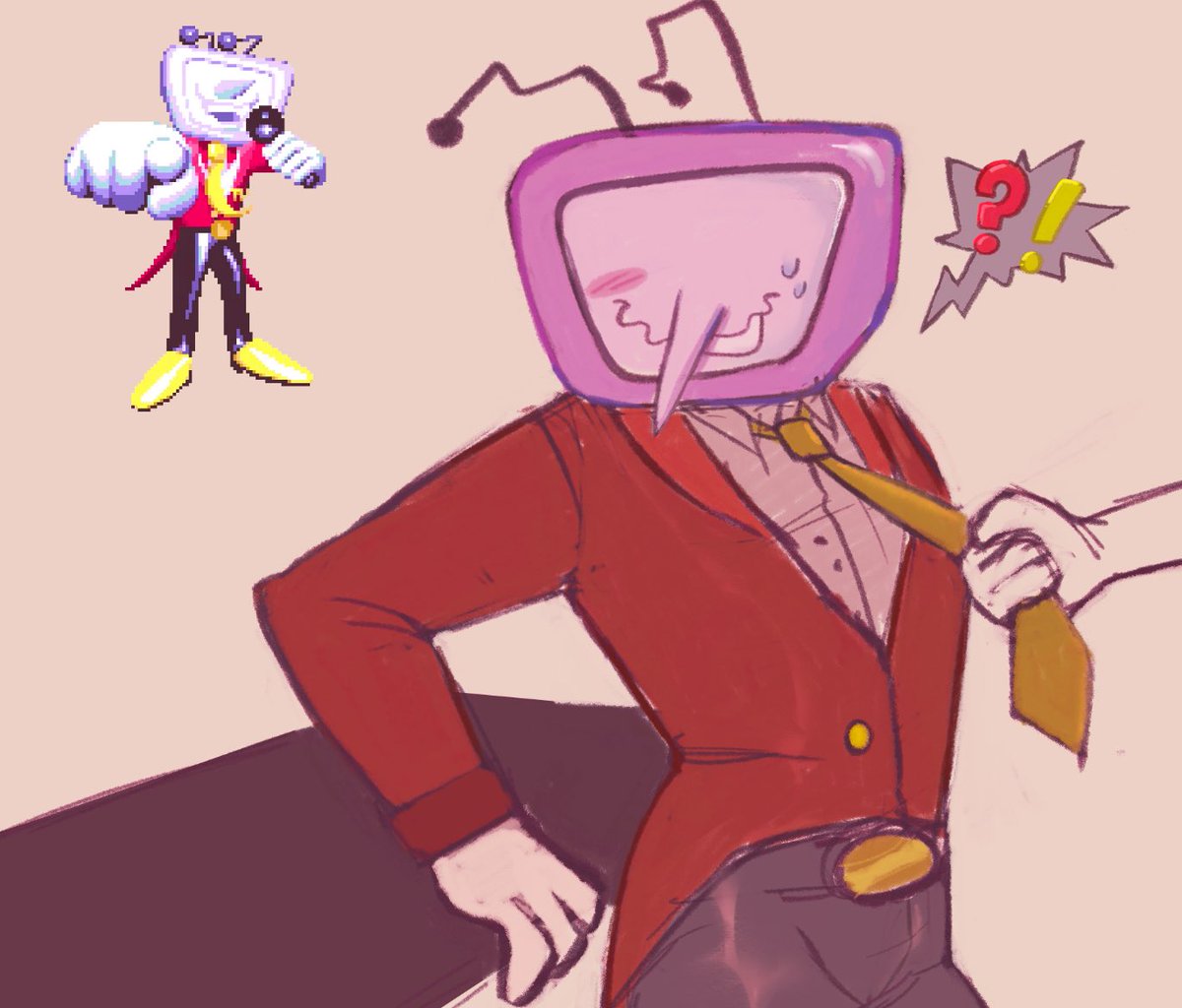 daialune's tweet image. trying something new + mista ant tenna :)
#deltarune #mrtenna