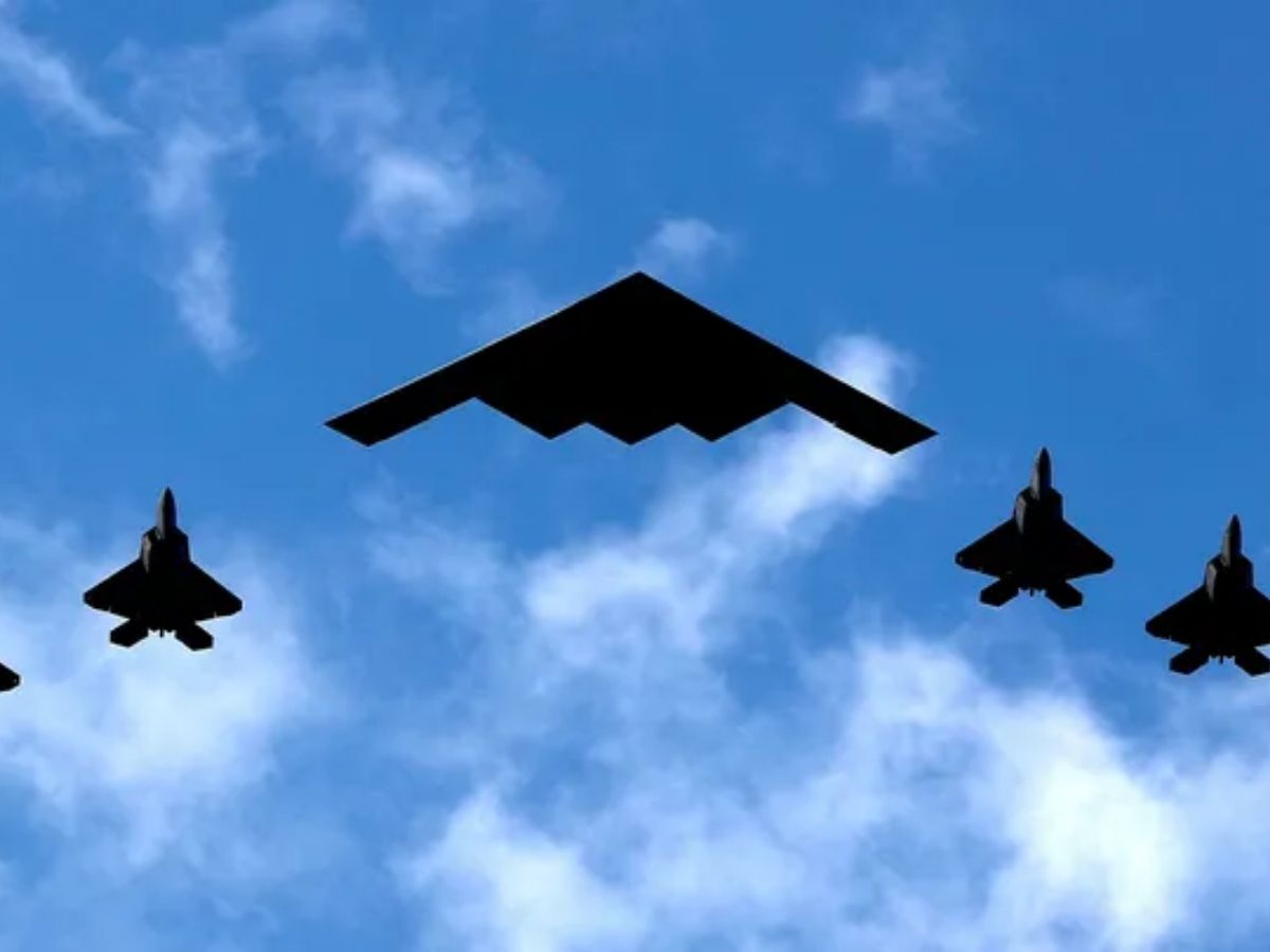 U.S. B-2 Stealth Bombers are on the Move

This is the strategy to bring resources closer to the area so that President Trump can use them.

Lindsey Graham is giddy. 😂

Rumor has it Lindsey Graham has worn a 6 ft. deep trench in his living room from pacing back and forth.