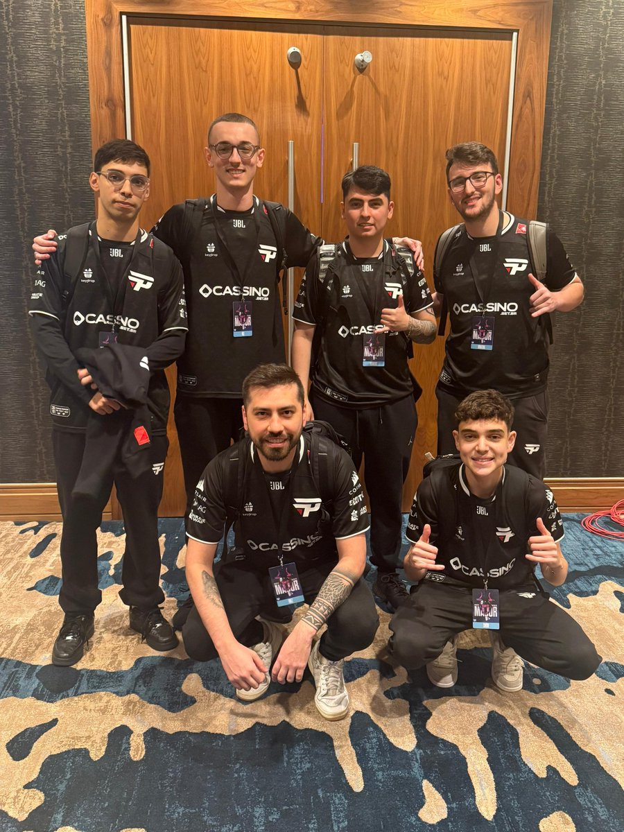 Terrible NT para pain, de igual manera se festeja este logro! 🫡
Como ilusiona este team, pronto tendremos un  torneo tier1 de la mano de estos guerreros.
 El potencial es abismal. 🔥 🔴⚪️⚫️