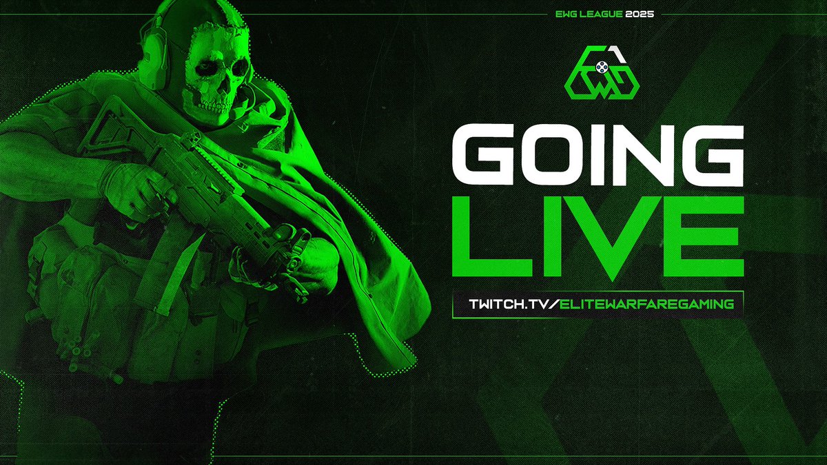 Elite Warfare Gaming League (@ewgleague) on Twitter photo 🚨FIRST MAIN STAGE MATCH OF S4🚨
⚔️ <a href="/EliteWGaming/">Elite Warfare Gaming</a> vs Criox
🌟Group B presented by <a href="/EliteWGaming/">Elite Warfare Gaming</a>
🎙️Casted by <a href="/Spirometry_/">Spirometry</a>
🟣 LIVE ON TWITCH ➡️ twitch.tv/elitewarfarega…
Shout out to our Sponsor! <a href="/ControlledCG/">Controlled Chaos Gaming</a> 🚨FIRST MAIN STAGE MATCH OF S4🚨
⚔️ <a href="/EliteWGaming/">Elite Warfare Gaming</a> vs Criox
🌟Group B presented by <a href="/EliteWGaming/">Elite Warfare Gaming</a>
🎙️Casted by <a href="/Spirometry_/">Spirometry</a>
🟣 LIVE ON TWITCH ➡️ twitch.tv/elitewarfarega…
Shout out to our Sponsor! <a href="/ControlledCG/">Controlled Chaos Gaming</a>