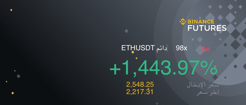 لا تحاول لا تحاول تعكس اتجاه السوق مو وقت اللونق اكثر من شخص يدخل علي خاص متوهق في صفقة لونق مع العلم نبهت امس 

#البتكوين #العملات_الرقمية