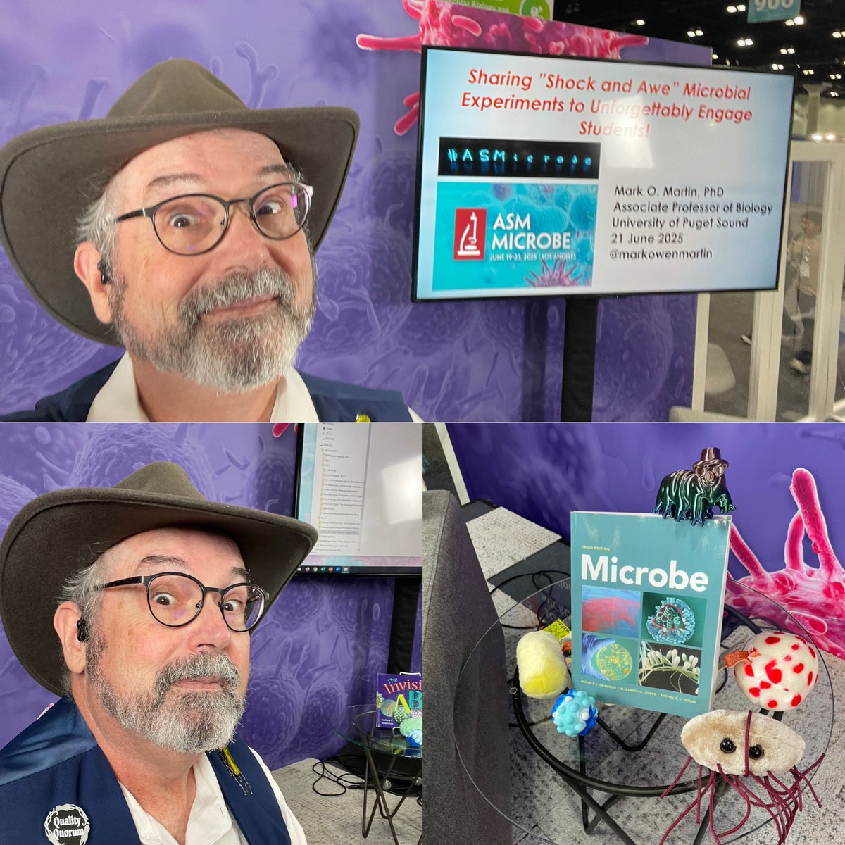 markowenmartin's tweet photo. It was a last minute talk at #ASMicrobe, so there were not a lot of attendees (I am grateful to each of you). I did my best to promote the #OneTrueMicrobialFaith. I really hope that there can be a session at next year's Microbe for "Best Microbial Activities for Students." https://t.co/1lUpla6pLB