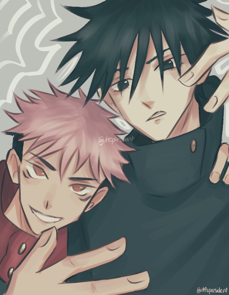itfspresident's tweet image. cus you're the reason my hearts racing
#jujutsukaisen #itafushi #fanart