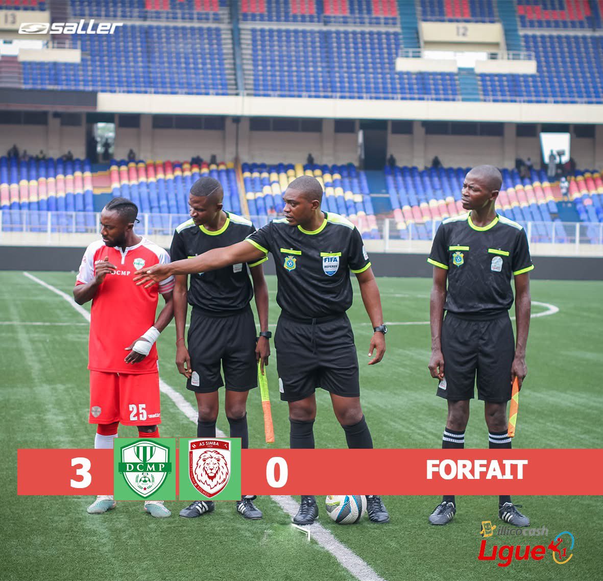 FORFAIT

DC MOTEMA PEMBE 3-0 AS SIMBA