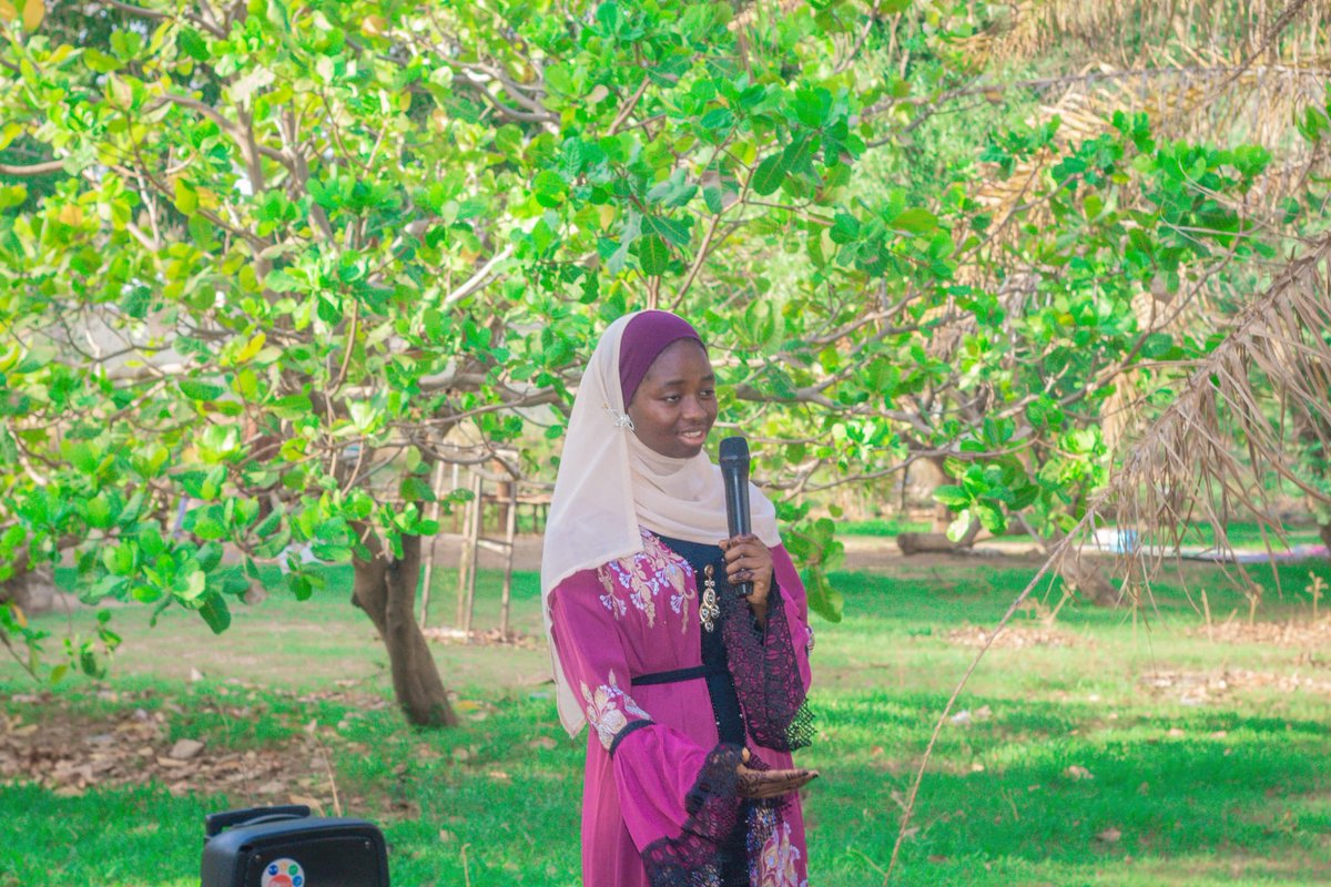 Story telling at the literary hangout in Gombe..✍️@AlFatima