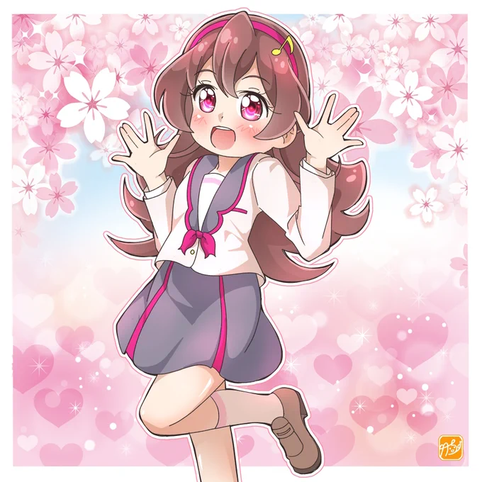 絶対あまらめない、くじけないうたちゃん、頑張って!!! #キミプリ #precure