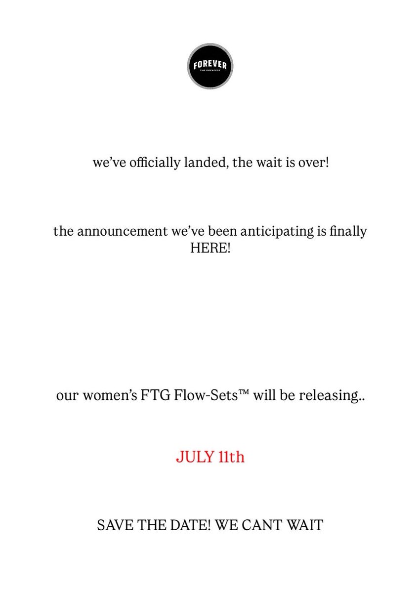 Forever The Greatest tweet media