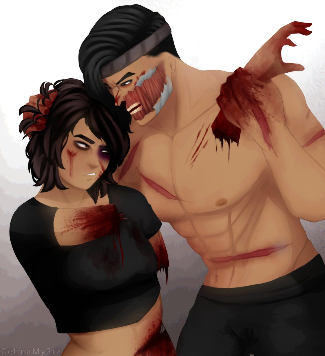 celinamy3rz's tweet photo. I forgot to post these drawings ๐ฅถ
#MortalKombat #MortalKombat1 #Mk1 #Havik #Mk1_Havik #BiHan #Mk1Subzero #selfship #ocxcanon #yumesh https://t.co/HUhHHezYxd