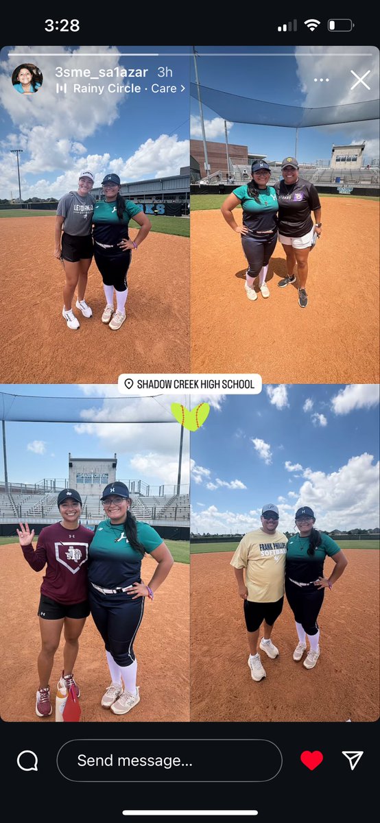 Esmeralda Salazar (@esmeraldas0820) on Twitter photo Thank you to all the coaches for the opportunity to interact with you all at yet another awesome & productive skills camp.
Texas Southern University <a href="/TxSouthernSB/">Texas Southern Softball</a>
TexasCollege <a href="/CoachBiancaG/">Coach Bianca Gonzales</a>
Frank Phillips <a href="/frankphillipsco/">frankphillipscollege</a>
Letourneau University <a href="/LETUSoftball/">LETU Softball</a> Thank you to all the coaches for the opportunity to interact with you all at yet another awesome & productive skills camp.
Texas Southern University <a href="/TxSouthernSB/">Texas Southern Softball</a>
TexasCollege <a href="/CoachBiancaG/">Coach Bianca Gonzales</a>
Frank Phillips <a href="/frankphillipsco/">frankphillipscollege</a>
Letourneau University <a href="/LETUSoftball/">LETU Softball</a>