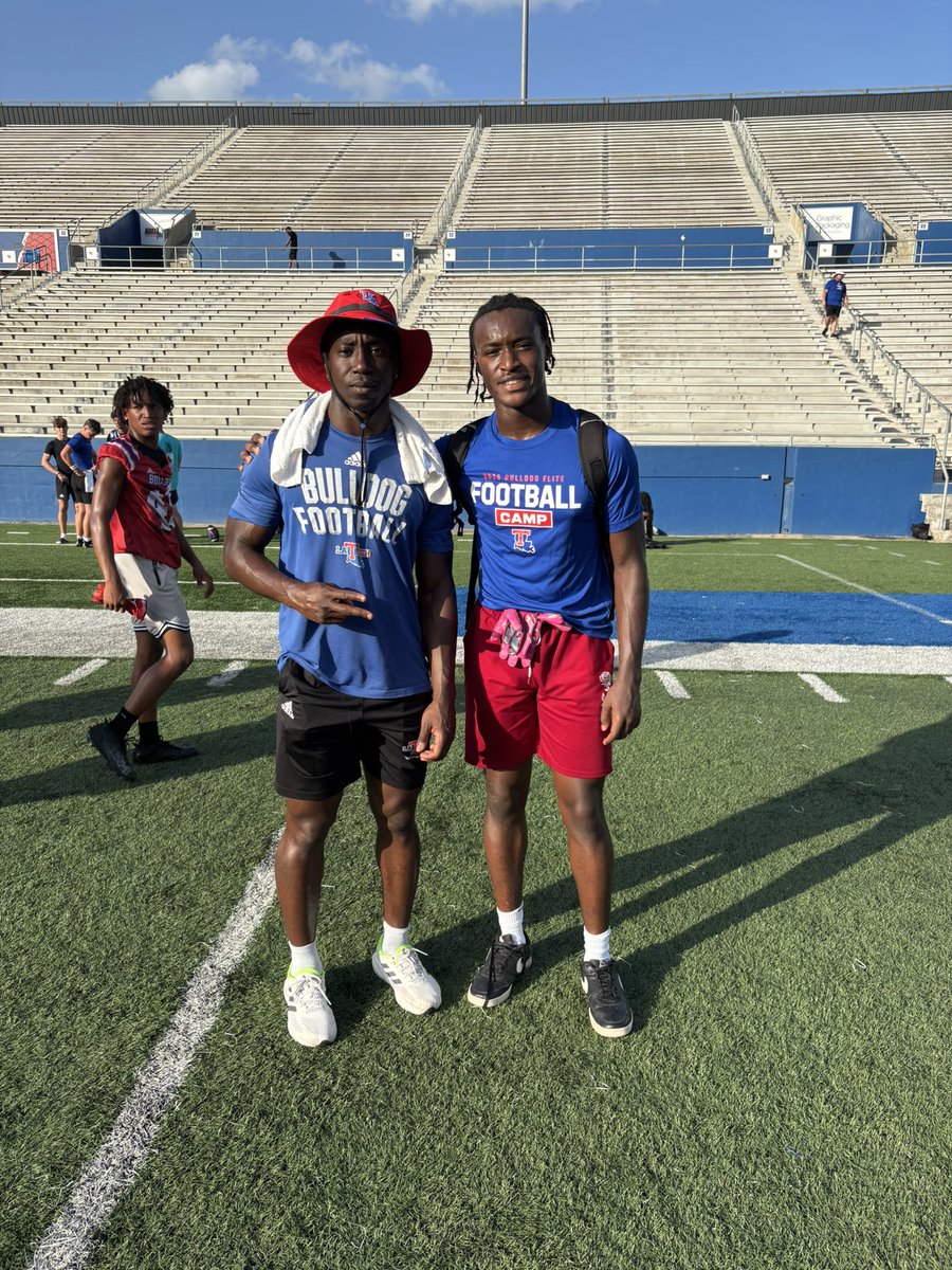 Kelton Wilson (@keltonwilson29) on Twitter photo Had a great time competing and getting better at the <a href="/LATechFB/">LA Tech Football š</a> camp!
Big thanks to <a href="/CBuck08/">Carlton Buckels</a> for the coaching and valuable feedback.
Always learning. Always getting better.
#D1Bound #ClassOf2026 #DBU #CollegeFootball Had a great time competing and getting better at the <a href="/LATechFB/">LA Tech Football š</a> camp!
Big thanks to <a href="/CBuck08/">Carlton Buckels</a> for the coaching and valuable feedback.
Always learning. Always getting better.
#D1Bound #ClassOf2026 #DBU #CollegeFootball