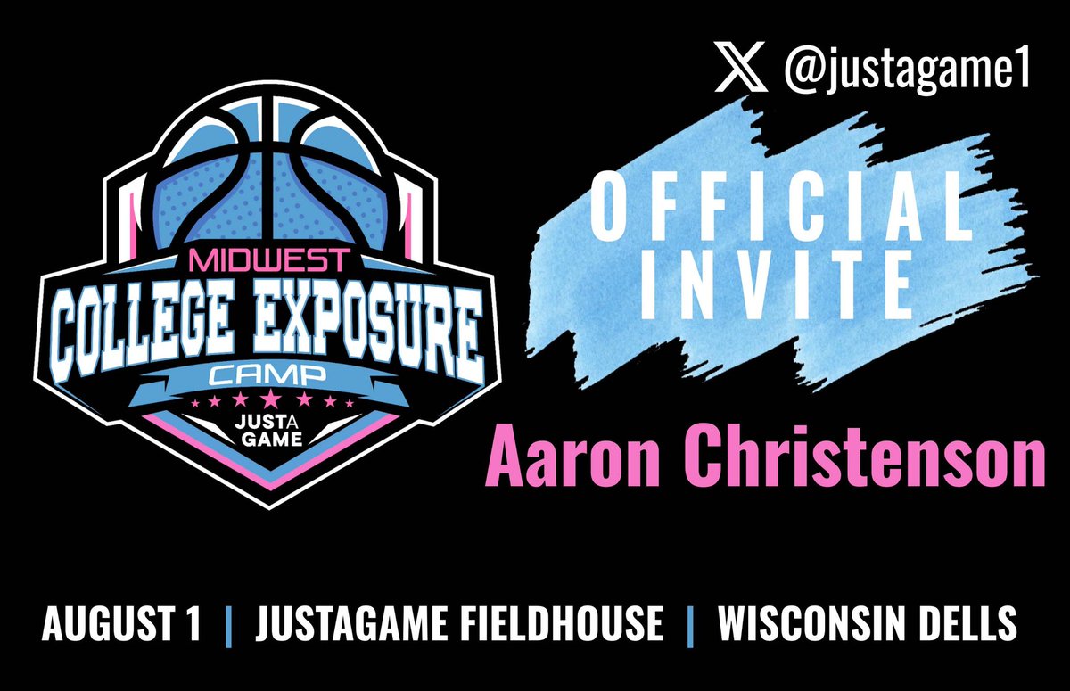 Aaron Christenson (@aaron_james01) on Twitter photo Thank you @justagame1 for the invite. Excited to show what I can do!
<a href="/KevinMoses38/">Kevin Moses LLC</a> <a href="/WisBBYearbook/">Mark Miller</a> <a href="/NorthPlaymakers/">Playmakers North</a> Thank you @justagame1 for the invite. Excited to show what I can do!
<a href="/KevinMoses38/">Kevin Moses LLC</a> <a href="/WisBBYearbook/">Mark Miller</a> <a href="/NorthPlaymakers/">Playmakers North</a>
