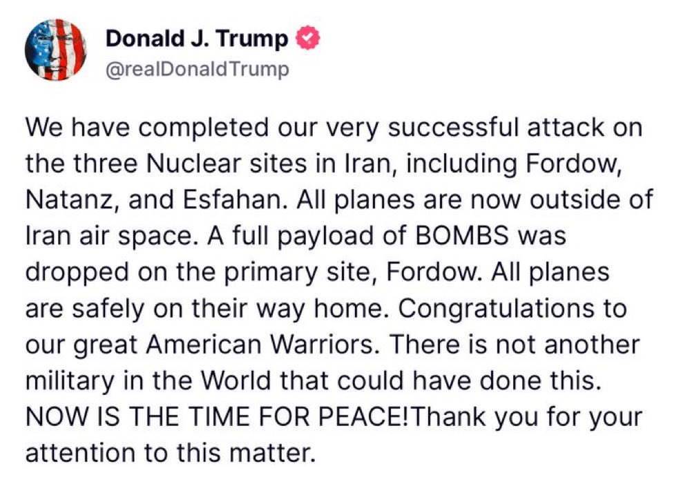 Prayers up for American troops and Americans abroad.