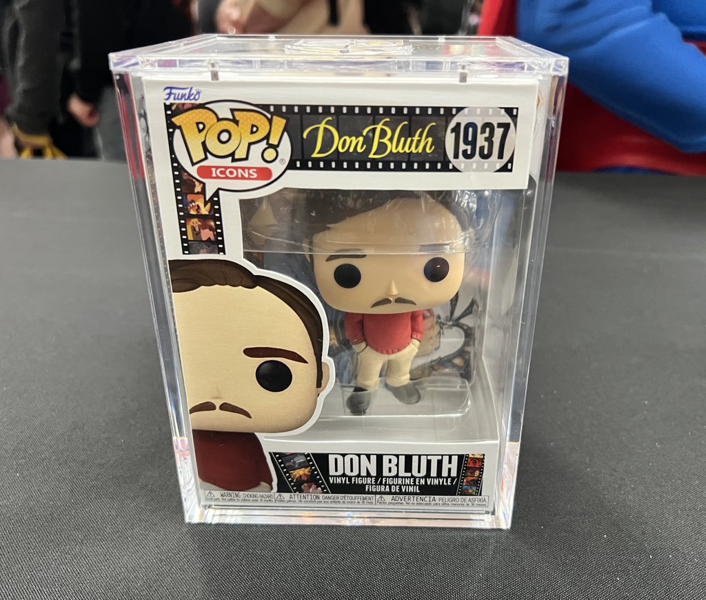 DonBluth's tweet image. I never thought someone would turn me a Funko Pop. What do you say, does it look like me? - Don
