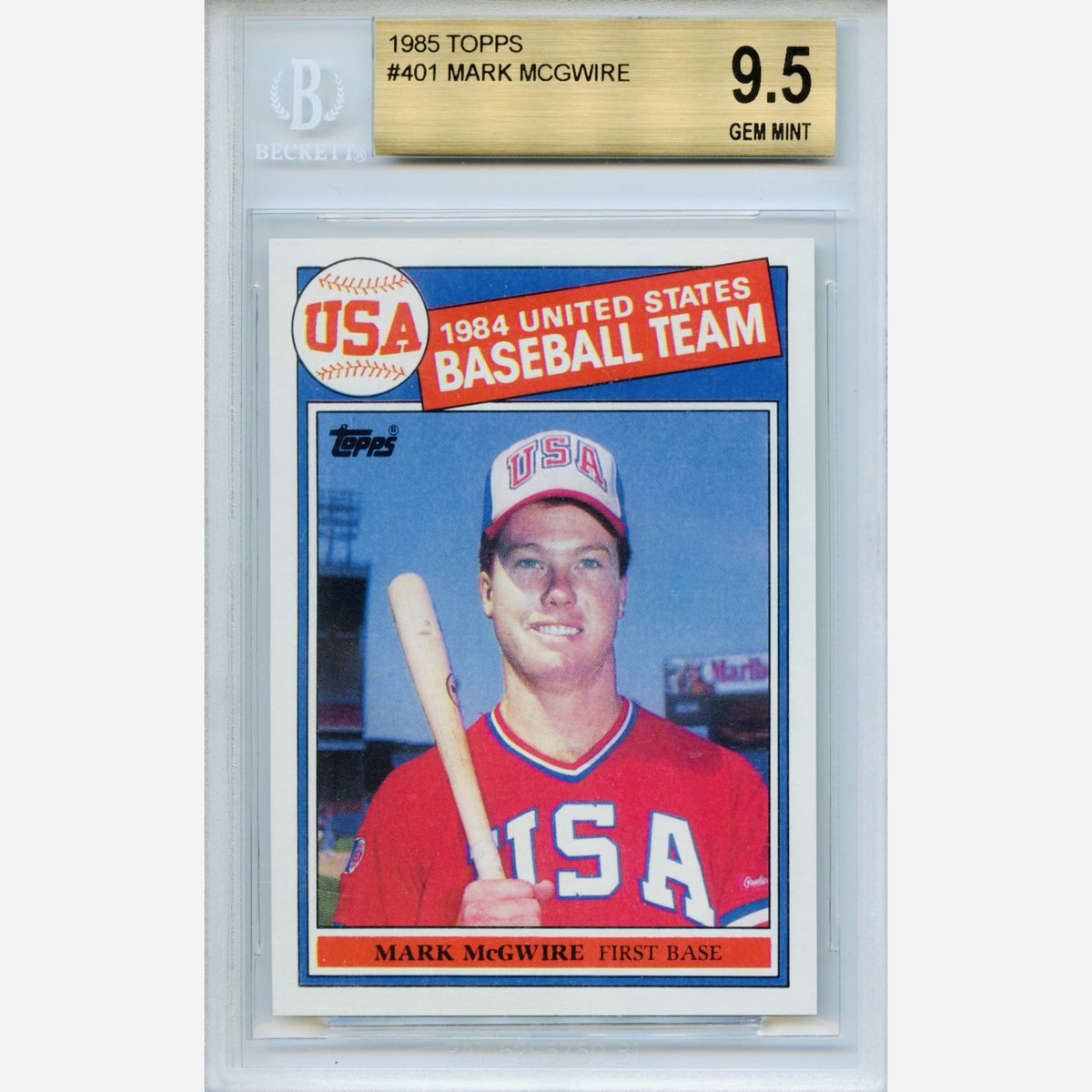 CardsGraded's tweet image. 1985 Topps Mark McGwire    #topps #toppsbaseball #markmcgwire #rookiecard #oaklandathletics #athletics #thehobby #collect #beckettgrading #bgsgraded #sportscards #sportscardinvestor #baseballcards #showyourhits #psacard #psa10 #sportscardinvesting #whodoyoucollect #tradingcards