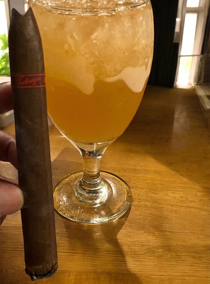 Up next, I’m lighting up a delicious Tatuaje Monster Series Wolfman Redux 2024, perfectly paired with a fine glass of Angel’s Envy Single Barrel. #CigarLifeStyle