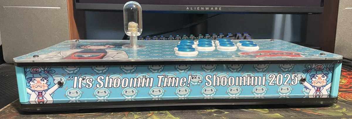 Sigmar 🦾🧠🔜 Acen and Combo Breaker (@sigmar_fgc) on Twitter photo A second <a href="/Shoomimishoom/">Shoomimi 🦾🧠 Vtuber</a> fightstick is now real! Revived an older 4tw build by <a href="/jonyfraze/">jonyfraze 🕹️ 4TW • BnB Fightsticks</a>! Congrats on getting back into the Sajam Slam Shoomi! A second <a href="/Shoomimishoom/">Shoomimi 🦾🧠 Vtuber</a> fightstick is now real! Revived an older 4tw build by <a href="/jonyfraze/">jonyfraze 🕹️ 4TW • BnB Fightsticks</a>! Congrats on getting back into the Sajam Slam Shoomi!