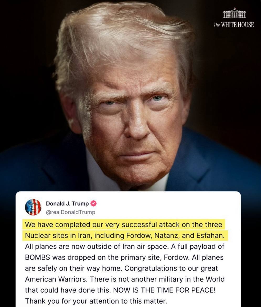 THANK YOU PRESIDENT TRUMP