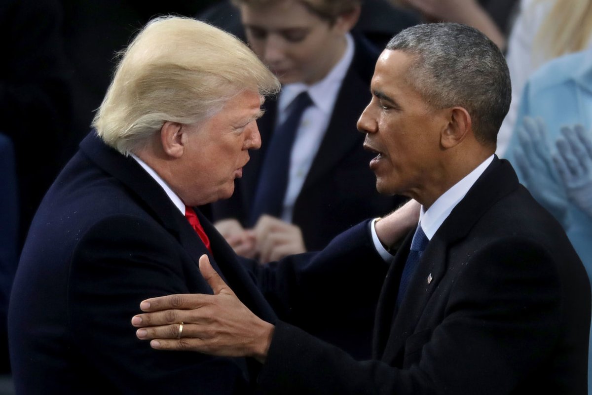 🚨BREAKING: President Trump has issued a formal warning to Obama, urging him to avoid interfering in U.S. foreign policy and threatening charges for possible Hatch Act violations. 

Do you support arresting Obama if he violates the act?

A. Yes
B. No