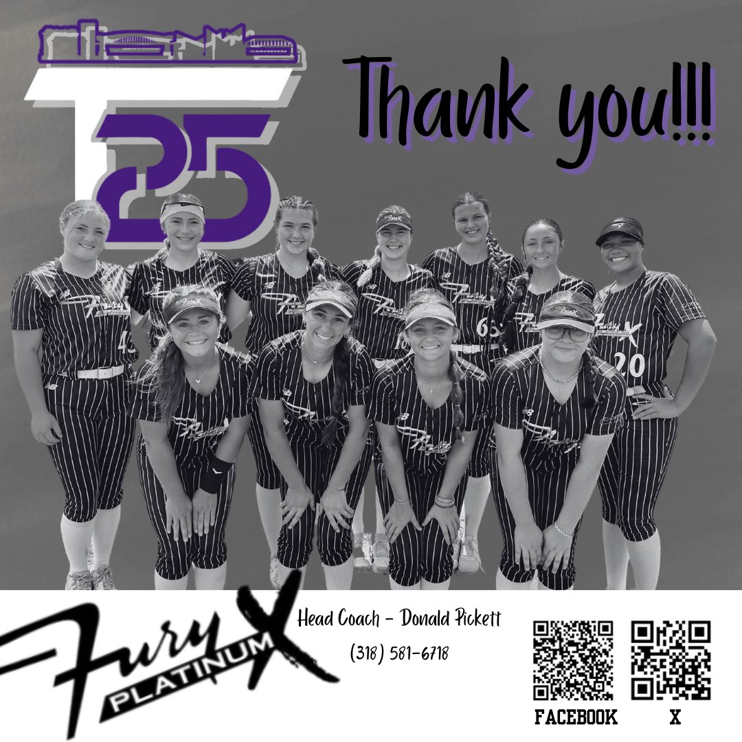 Thank you to <a href="/ConnectSports_/">Connect Sports</a> for sponsoring an amazing tournament with the BEST competition and exposure to many colleges!  T25 was a great experience for our girls - and while it ended sooner than we wanted, we are excited and ready to work into this coming week @ P5 Patriot