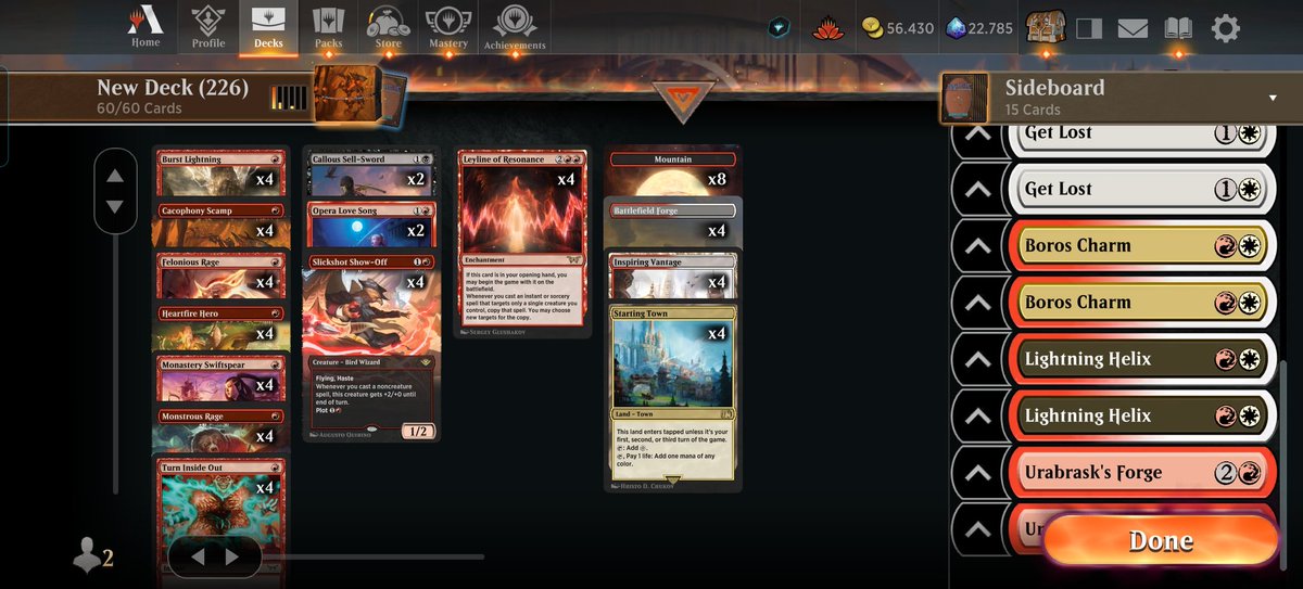 So... Qualifier play in and Standard Metagame Challenge (82 booster until now...) what can i play strong as this Leyline in Pio and StD!? <a href="/fireshoes/">Robert Taylor🔥</a> <a href="/UntappedGG/">Untapped.gg</a> <a href="/MTGdecks/">MTGdecks.net 🔥</a> <a href="/mtgazone/">MTG Arena Zone</a>

#MTG #MTGA #MagicTheGathering
