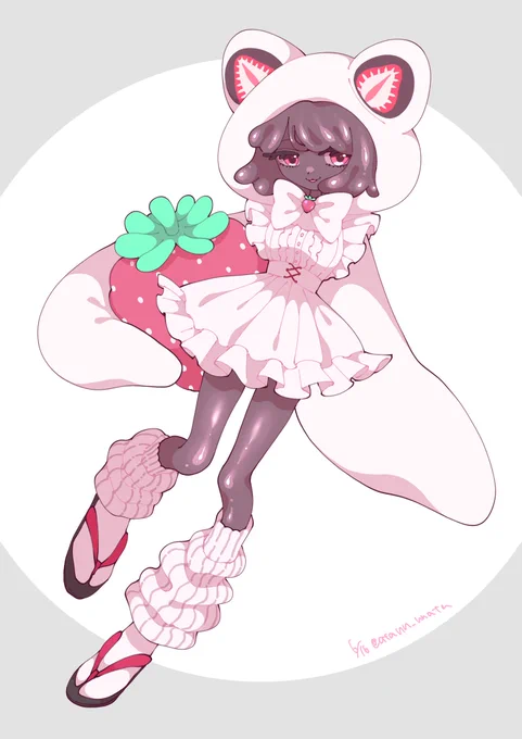 いちご大福メイドさん