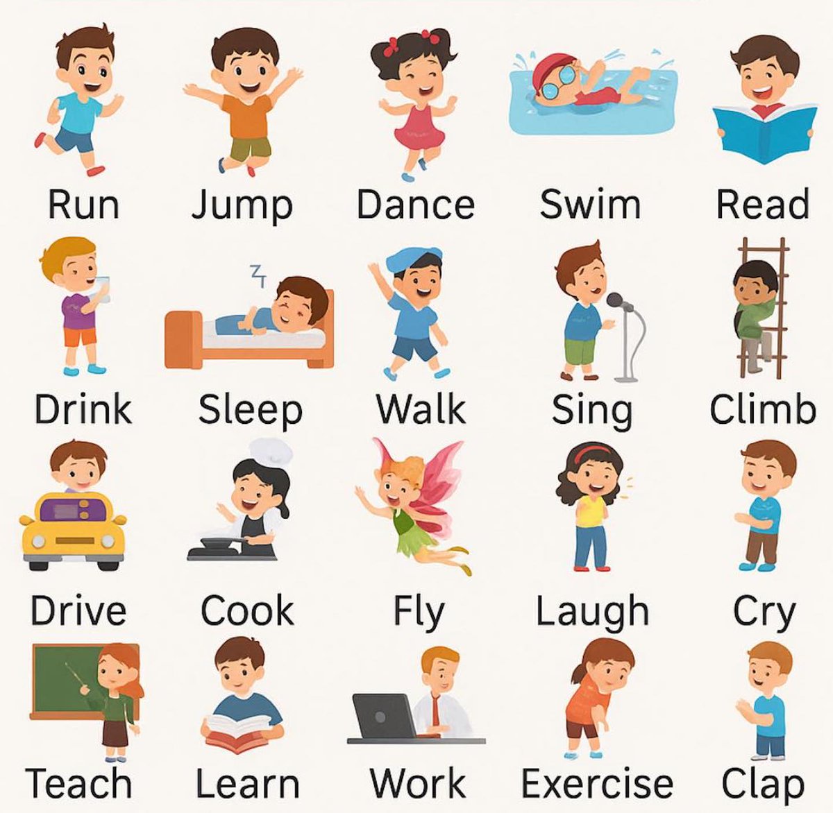 Action Verbs