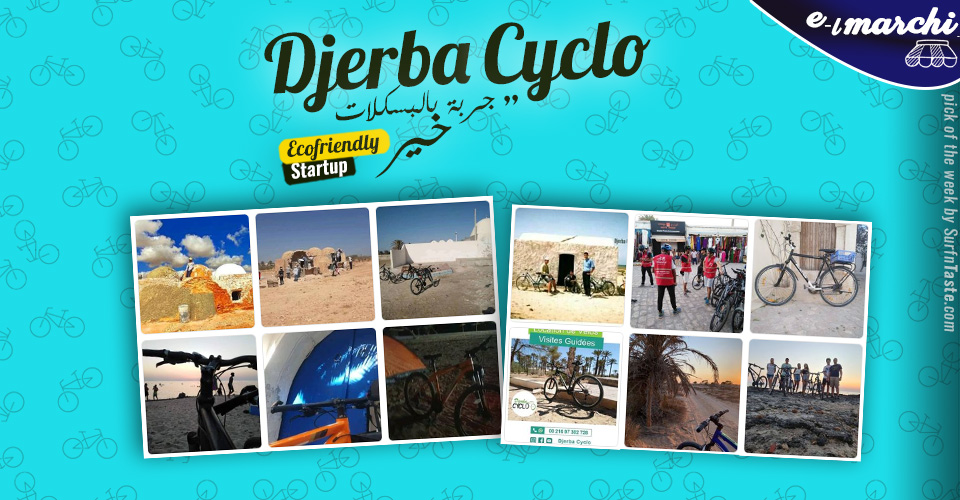 Quand il est question de chérir l'environnement, nos compatriotes sont créatifs et entreprenants! L'enseigne de la semaine, <a href="/CycloDjerba/">Djerba Cyclo</a>, fait sensation, proposant au passage de découvrir l'île autrement: bit.ly/3CX2Dg4 - Bon vent! 

<a href="/Sabrine_G/">Sabrine Ghoubantini</a> <a href="/amelkarboul/">Amel Karboul</a> <a href="/maryoucha/">الله يرضى عليك معك كتائب القسام 🔻</a>