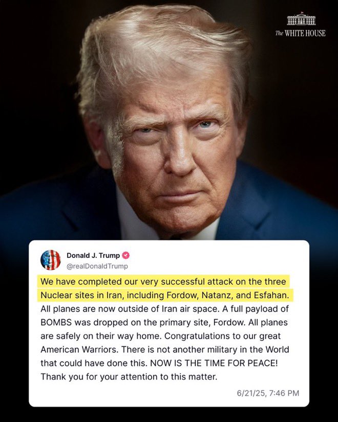 🚨THANK YOU <a href="/POTUS/">President Donald J. Trump</a>! 🙏🏼🇺🇸❤️