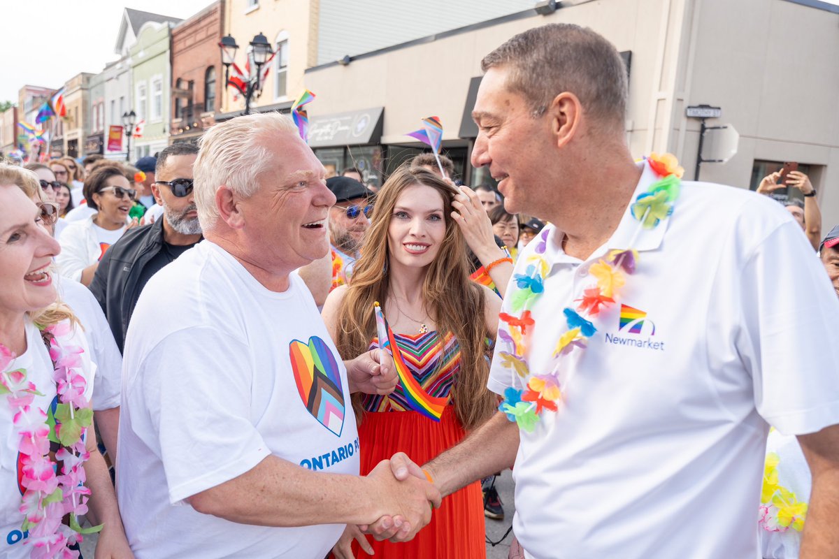 It was great to join in the celebrations at York Pride, which is marking its 25th anniversary this year. I’m wishing everyone celebrating across the province a safe, happy and inclusive Pride!