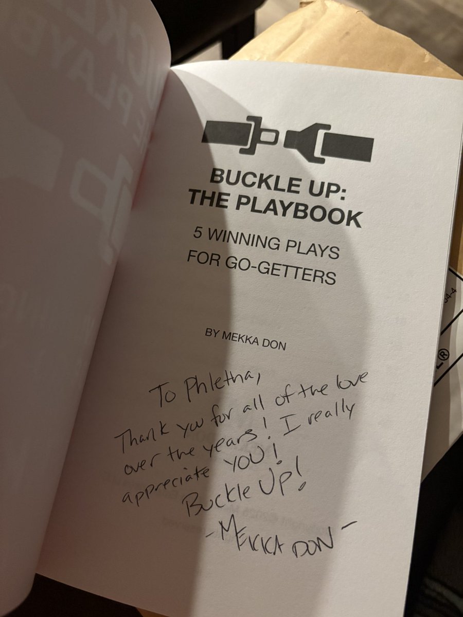 Thanks so much <a href="/MekkaDonMusic/">Mekka Don</a> 
#BUCKLEUP 😊